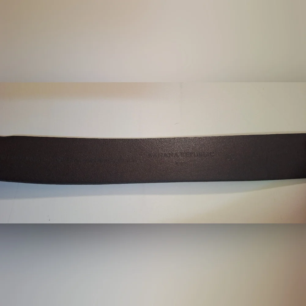 Banana Republic Brown Leather Mens Belt Sz 36 Bogo Casual Office Profesional